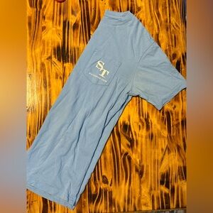Southern Tide Sky Blue Cotton Shirt